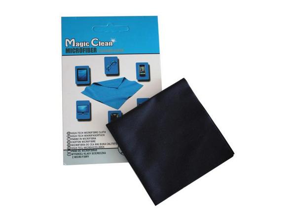 Magic Clean High-Tech Microfiber Cloth, 17.5x17.5cm, Black